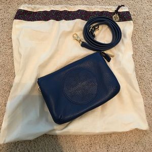 Blue Tory butch crossbody